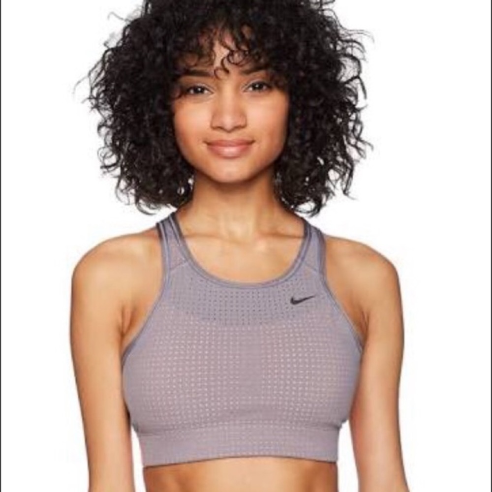 Nike Classic Cross-back Gray Bra